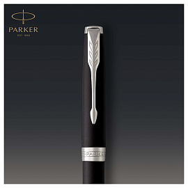 Ручка шариковая Parker Sonnet CT цвет чернил черный, цвет корпуса черный (артикул производителя 1931524) фото Ручка шариковая Parker Sonnet CT цвет чернил черный, цвет корпуса черный (артикул производителя 1931524)