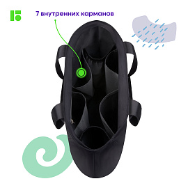 Сумка Berlingo "Pro" 42*10*32см, 1 отделение