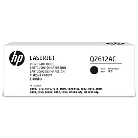 Картридж лазерный HP 12A Q2612A черный оригинальный