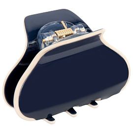 Краб для волос 6 см, темно-синий, MONTE VITA (МОНТЕ ВИТА), 457022