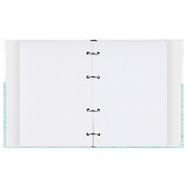 Тетрадь на кольцах А5, 120л., BG "Красивый полет", глянцевый ламинация