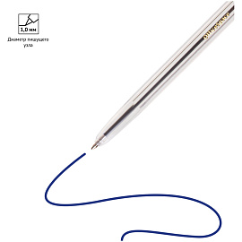 Набор шариковых ручек OfficeSpace 10шт., 10цв., 1,0мм, европодвес