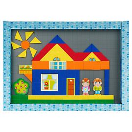 Магнитная мозаика ТРИ СОВЫ "Большой город", 250 эл.