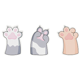 Самоклеящийся блок фигурный MESHU "Paws", 40л., европодвеc, ассорти фото Самоклеящийся блок фигурный MESHU "Paws", 40л., европодвеc, ассорти