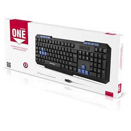 Клавиатура проводная Smartbuy One 221 черная (SBK-221U-K) фото Клавиатура проводная Smartbuy One 221 черная (SBK-221U-K)