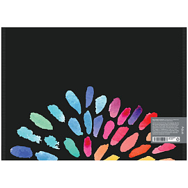 Папка-конверт на кнопке Berlingo "Aqua" А4, 180мкм, с рисунком