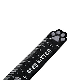 Линейка 15см MESHU "Paw", деревянная, ассорти, европодвес фото Линейка 15см MESHU "Paw", деревянная, ассорти, европодвес