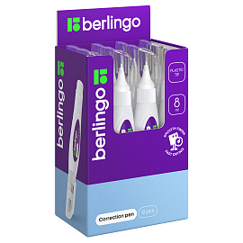 Корректирующий карандаш Berlingo, 08мл, пластиковый наконечник фото Корректирующий карандаш Berlingo, 08мл, пластиковый наконечник