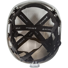 Каска защитная для работ на высоте Delta Plus Granite Peak белая с храповым механизмом (GRAPEBCFL)