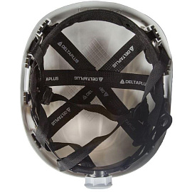 Каска защитная для работ на высоте Delta Plus Granite Peak белая с храповым механизмом (GRAPEBCFL)