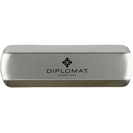 Ручка шариковая Diplomat Traveller Lapis Black цвет чернил синий, цвет корпуса черный (артикул производителя D20000817)