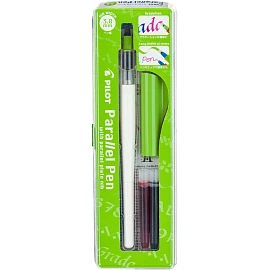 Ручка для каллиграфии Pilot Parallel Pen красная/черная 3.8 мм