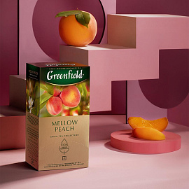 Чай зеленый Greenfield Mellow Peach 25 пакетиков
