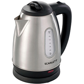 Чайник электрический Scarlett SC-EK21S20 серебристый