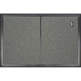 Дезинфекционный коврик Haccper Dezmatta с основой 95х64х1.8 см серый