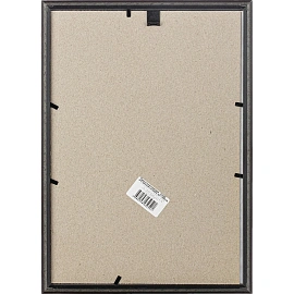 Рамка А4 21x30 см пластиковый багет 14 мм красная/металлик