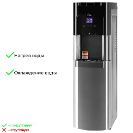 Кулер для воды Ecotronic С11-LXPM серебристый (нагрев и охлаждение)