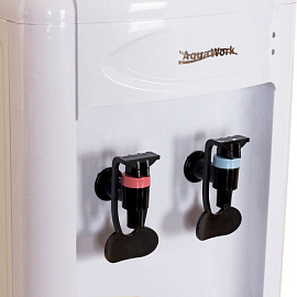 Кулер (раздатчик) для воды Aqua Work 0.7LWR белый (без нагрева и охлаждения)