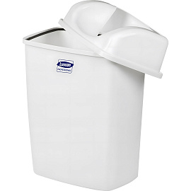 Ведро мусорное подвесное Luscan Professional 23 л пластик белое (54x35x24 см)