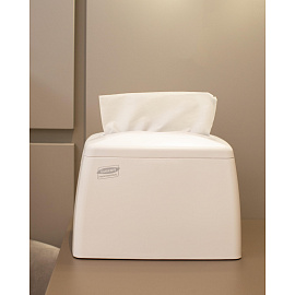 Диспенсер для салфеток Luscan Professional Maxi 1331W N4 настольный пластиковый белый