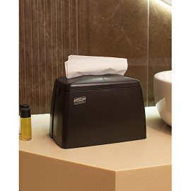Диспенсер для салфеток Luscan Professional Maxi 1331B N4 настольный пластиковый черный