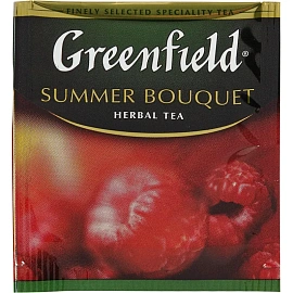 Чай фруктовый Greenfield Summer Bouquet 25 пакетиков (малина)