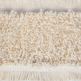 Насадка МОП для швабры-флаундера (плоской) Luscan хлопок 40x11 см бежевая