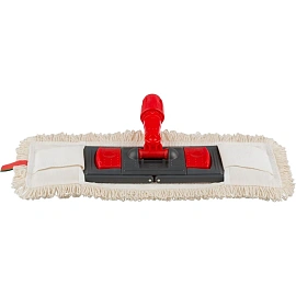 Насадка МОП для швабры-флаундера (плоской) Luscan хлопок 40x11 см бежевая