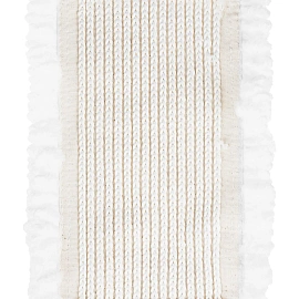 Насадка МОП для швабры-флаундера (плоской) Luscan микрофибра 40x11 см белая