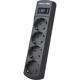 Сетевой фильтр ZIS Pilot m MAX на 4 розетки 1,8 метра