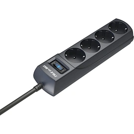 Сетевой фильтр ZIS Pilot m MAX на 4 розетки 1,8 метра