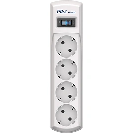 Сетевой фильтр ZIS Pilot mini на 4 розетки 10 метров