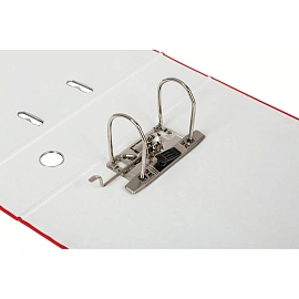 Папка-регистратор Attache Экономи 80 мм красная бумвинил/бумага