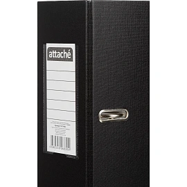 Папка-регистратор Attache Selection Экономи 90 мм чёрная бумвинил/бумага