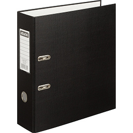 Папка-регистратор Attache Selection Экономи 90 мм чёрная бумвинил/бумага