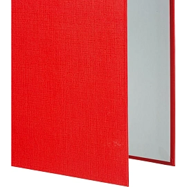 Папка-регистратор Attache Selection Экономи 90 мм красная бумвинил/бумага