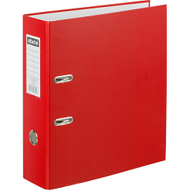 Папка-регистратор Attache Selection Экономи 90 мм красная бумвинил/бумага