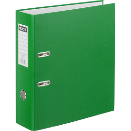 Папка-регистратор Attache Selection Экономи 90 мм зеленая бумвинил/бумага