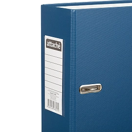 Папка-регистратор Attache Selection Экономи 90 мм синяя бумвинил/бумага