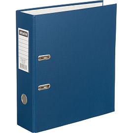 Папка-регистратор Attache Selection Экономи 90 мм синяя бумвинил/бумага