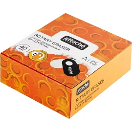 Ластик Attache Selection из синтетического каучука овальный 65x30x13 мм