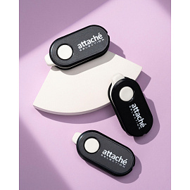 Ластик Attache Selection из синтетического каучука овальный 65x30x13 мм