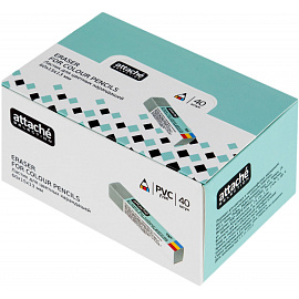 Ластик Attache Selection из синтетического каучука прямоугольный 60x15x13 мм