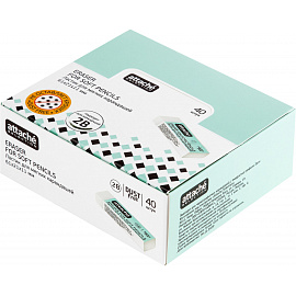 Ластик Attache Selection из синтетического каучука прямоугольный 61x21x11 мм