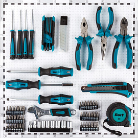 Набор инструмента универсальный Bort BTK-82 82 предмета (91279149) фото Набор инструмента универсальный Bort BTK-82 82 предмета (91279149)