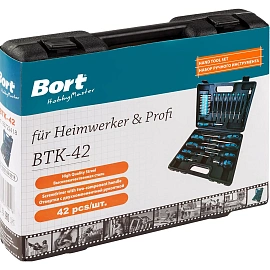 Набор инструмента универсальный Bort BTK-42 (93722418)