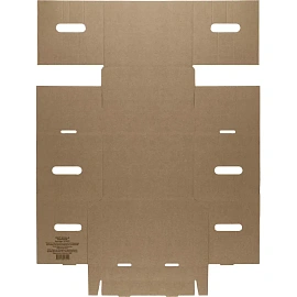 Короб архивный Т23 Делопроизводство 345х240х245 мм из гофрокартона