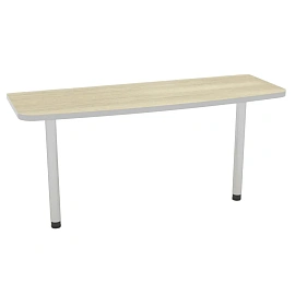 Брифинг-приставка Комус Мебель Сатурн-Д с опорами (ясень, 1600x570x764 мм) фото Брифинг-приставка Комус Мебель Сатурн-Д с опорами (ясень, 1600x570x764 мм)