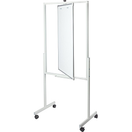 Флипчарт магнитно-маркерный 70х100 см на роликах двухсторонний Attache