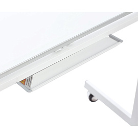 Флипчарт магнитно-маркерный 70х100 см на роликах двухсторонний Attache